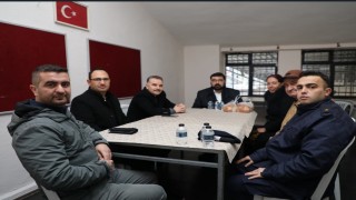 Kaymakam Odabaş, şehit Ali Çakırın hayır yemeğine katıldı