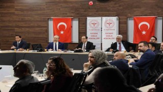 Kayseride 2024 yılı sağlık hizmetleri masaya yatırıldı