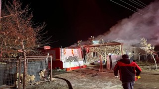 Kayseride müstakil evde korkutan yangın