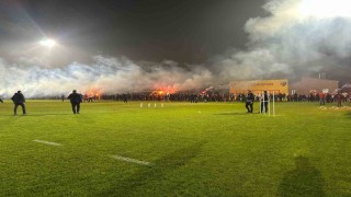 Kayserisporda taraftarlı antrenman