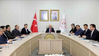 Kentsel altyapı çalışmaları koordinasyon toplantısı yapıldı