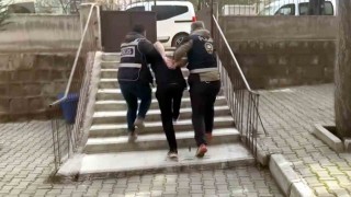 Kesinleşmiş cezası bulunan firari, mutfak dolabından çıktı