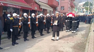 Kıbrıs Gazisi Teğmen Ahmet Cahit Önder son yolculuğuna uğurlandı