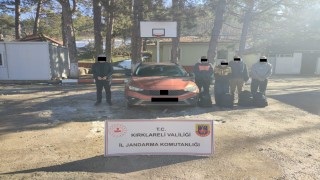 Kırklarelinde 40 düzensiz göçmen yakalandı