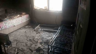 Kırklarelinde ev yangını