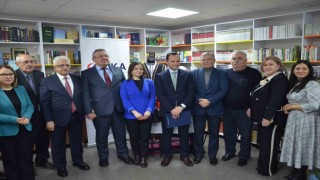 Kişinev Mihail Çakir Kütüphanesi TİKAnın desteğiyle yenilendi