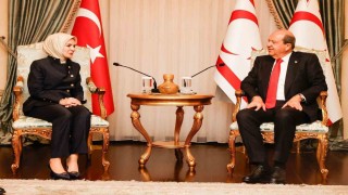 KKTC Cumhurbaşkanı Tatar, Aile ve Sosyal Hizmetler Bakanı Göktaşı kabul etti