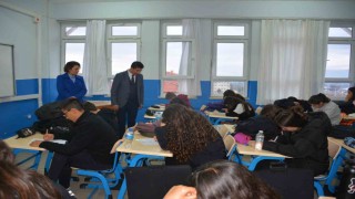 Köyceğizde Türkiye geneli ortak sınavlar yapıldı