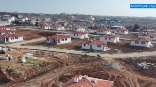 Külafhöyük Köyü deprem evlerinde sona gelindi