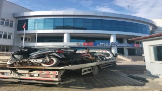 Kuluda motosiklet denetimleri sürüyor