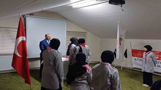 Kütahyada izci öğrencilere yönelik kamp düzenlendi