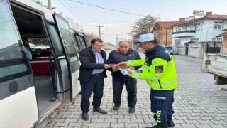 Kütahyada jandarmadan okul servislerine sıkı denetim