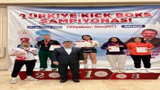 Kütahyalı Asya Türkel Türkiye Kick Boks Şampiyonasında ikincilik elde etti