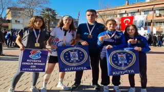 Kütahyalı sporcular Türkiye Şampiyonasında zirvede