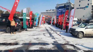 Macera Off-Road ekibinden EİT 2025 kortejine konvoylu destek