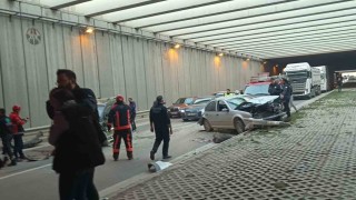 Malatyada 4 araç birbirine girdi: 7 yaralı