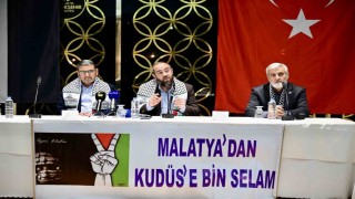 Malatyada Filistine destek paneli