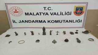 Malatyada tarihi eser operasyonu: 1 gözaltı