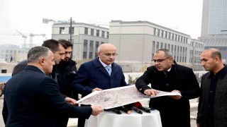 Malatyada temel kazılarında çıkan yer altı suları tarımda kullanılacak