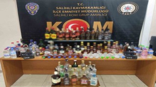 Manisada 62 litre gümrük kaçağı alkol ele geçirildi