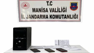 Manisada tefeci operasyonu: 2 gözaltı