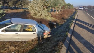 Manisada trafik kazası: 1 ölü 1 yaralı