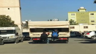 Mardinde çocukların tehlikeli yolculuğu