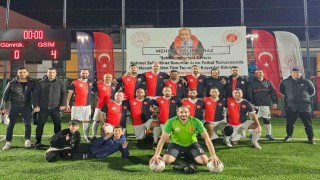 Mehmet Selim Kiraz Kurumlar Arası Futbol Turnuvası başladı