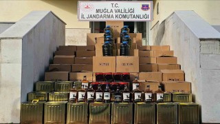 Milasta 1 milyon TL değerinde sahte zeytinyağı ele geçirildi