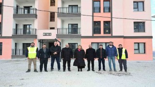 Milletvekili Ölmeztoprak, Bahçebaşı şantiye alanını inceledi