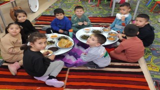 Minik öğrenciler kültürlerini uygulamalı öğrendi