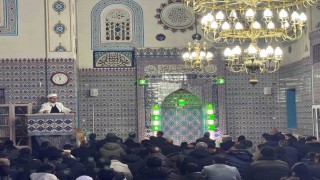 Miraç Kandili Başkalede dualarla idrak edildi