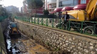 Mudanya Kara Derede temizlik çalışmaları başladı