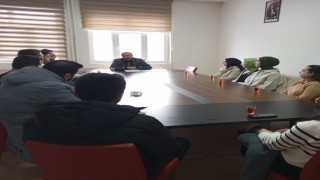 Müdür Yıldız Çıldıra yeni atanan öğretmenlerle biraraya geldi