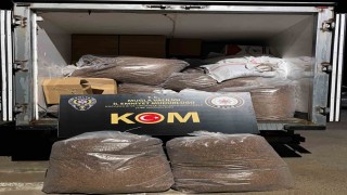 Muğlada 2 milyon 338 bin adet makaron ele geçirildi