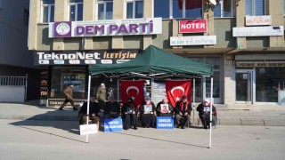 Muşta ailelerin evlat nöbeti devam ediyor
