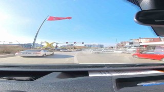 Niğdede fermuar sisteminin uygulanışı; Yaşama yol ver diyerek paylaşıldı