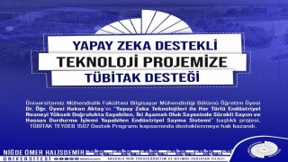 NÖHÜ öğretim üyesinden öncü proje