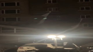 Ölümden çarşaflarla kurtulmaya çalıştılar