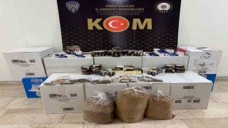 Orduda kaçak tütün operasyonu