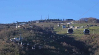 Orduda teleferik, bir yılda 697 bin yolcu taşıdı