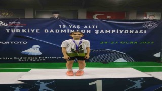 Osmangazili genç badmintoncudan gururlandıran başarı