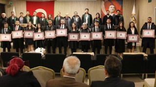Osmaniye Barosu’nda Ruhsat Töreni Gerçekleştirildi
