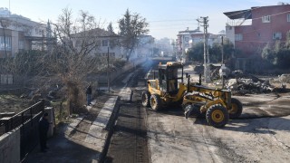 Osmaniye’de Asfalt ve Kaldırım Çalışmaları Sürüyor