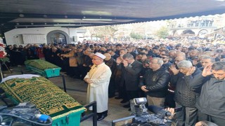 Otel faciasında hayatını kaybeden anne ve kızına acı veda