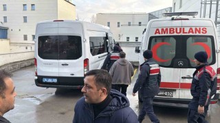 Otel yangınına ilişkin gözaltına alınanlar sağlık kontrolü için hastaneye getirildi