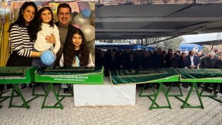 Otel Yangınında Hayatını Kaybeden Adanalı Aile Toprağa Verildi