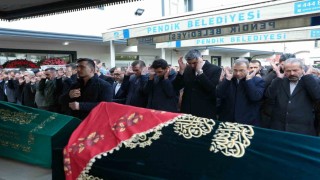 Otel yangınında hayatını kaybeden Şenol, Mina ve Gülçin Akişli son yolculuğuna uğurlandı