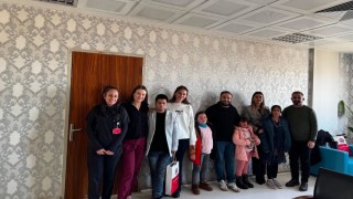 Özel öğrenciler hastaneyi gezdi