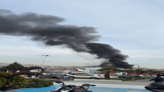 Pendik Marinada yakıt deposunda yangın